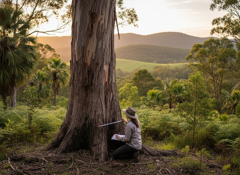 Arborist Report performed by Sunshine Coast Hinterland Arborist in the Hinterland